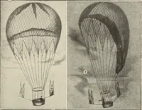 Picture 110 of 205 from Airships past and present, together with chapters on the use of balloons in connection with meteorology, photography and the carrier pigeon (1908), leaf 206
