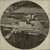 An illustration from Airships past and present, together with chapters on the use of balloons in connection with meteorology, photography and the carrier pigeon (1908)