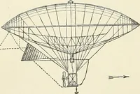 An illustration from Airships past and present, together with chapters on the use of balloons in connection with meteorology, photography and the carrier pigeon (1908)