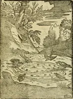An illustration from Aisopou mythoi (1644)