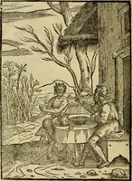 An illustration from Aisopou mythoi (1644)