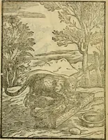An illustration from Aisopou mythoi (1644)