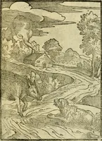 An illustration from Aisopou mythoi (1644)