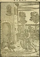 An illustration from Aisopou mythoi (1644)