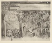 Picture 11 of 14 from Ajanta frescoes : being reproductions in colour and monochrome of frescoes in some of the caves at Ajanta after copies taken in the years 1909-1911 by Lady Herringham and her assistants (1915), leaf 31
