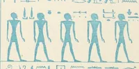 An illustration from The alabaster sarcophagus of Oimeneptah I., king of Egypt : now in Sir John Soane's Museum, Lincoln's Inn Fields (1864)