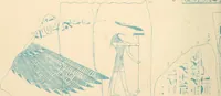 An illustration from The alabaster sarcophagus of Oimeneptah I., king of Egypt : now in Sir John Soane's Museum, Lincoln's Inn Fields (1864)
