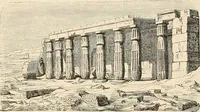 An illustration from The alabaster sarcophagus of Oimeneptah I., king of Egypt : now in Sir John Soane's Museum, Lincoln's Inn Fields (1864)