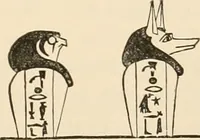 An illustration from The alabaster sarcophagus of Oimeneptah I., king of Egypt : now in Sir John Soane's Museum, Lincoln's Inn Fields (1864)