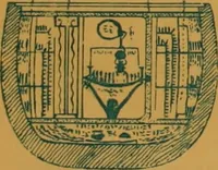 An illustration from The alabaster sarcophagus of Oimeneptah I., King of Egypt : now in Sir John Soane's Museum, Lincoln's Inn Fields (1864)