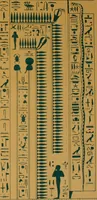 An illustration from The alabaster sarcophagus of Oimeneptah I., King of Egypt : now in Sir John Soane's Museum, Lincoln's Inn Fields (1864)