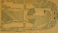An illustration from The alabaster sarcophagus of Oimeneptah I., King of Egypt : now in Sir John Soane's Museum, Lincoln's Inn Fields (1864)