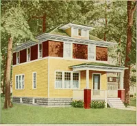 An illustration from Aladdin homes : "built in a day" Catalog no. 29 (1917)