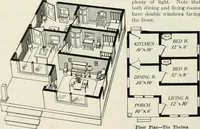 An illustration from Aladdin homes : "built in a day" Catalog no. 29 (1917)