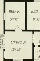 An illustration from Aladdin homes : "built in a day" Catalog no. 29 (1917)