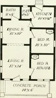 Picture 29 of 270 from Aladdin homes : "built in a day" Catalog no. 29 (1917), leaf 20