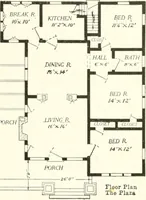 An illustration from Aladdin homes : "built in a day" Catalog no. 29 (1917)