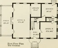 Picture 63 of 270 from Aladdin homes : "built in a day" Catalog no. 29 (1917), leaf 35