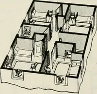An illustration from Aladdin homes : "built in a day" Catalog no. 29 (1917)