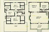 An illustration from Aladdin homes : "built in a day" Catalog no. 29 (1917)