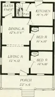 An illustration from Aladdin homes : "built in a day" Catalog no. 29 (1917)