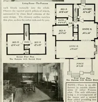 An illustration from Aladdin homes : "built in a day" Catalog no. 29 (1917)