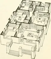 Picture 139 of 270 from Aladdin homes : "built in a day" Catalog no. 29 (1917), leaf 72