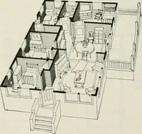 An illustration from Aladdin homes : "built in a day" Catalog no. 29 (1917)