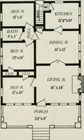An illustration from Aladdin homes : "built in a day" Catalog no. 29 (1917)