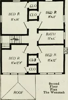 Picture 182 of 270 from Aladdin homes : "built in a day" Catalog no. 29 (1917), leaf 92
