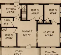 An illustration from Aladdin homes : "built in a day" Catalog no. 29 (1917)