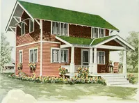 An illustration from Aladdin homes : "built in a day". (1920)