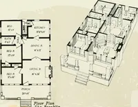 An illustration from Aladdin homes : "built in a day". (1920)