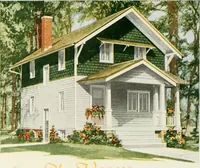 An illustration from Aladdin homes : "built in a day". (1920)