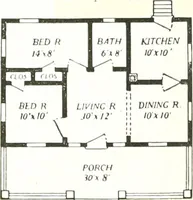 An illustration from Aladdin homes : "built in a day". (1920)
