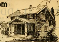 An illustration from Aladdin homes : "built in a day" Catalog no. 32 (1919)