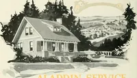 An illustration from Aladdin homes : "built in a day" Catalog no. 32 (1919)