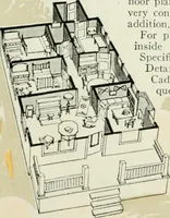 An illustration from Aladdin homes : "built in a day" Catalog no. 32 (1919)