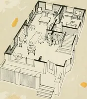 An illustration from Aladdin homes : "built in a day" Catalog no. 32 (1919)