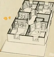 An illustration from Aladdin homes : "built in a day" Catalog no. 32 (1919)