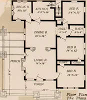 An illustration from Aladdin homes : "built in a day" Catalog no. 32 (1919)