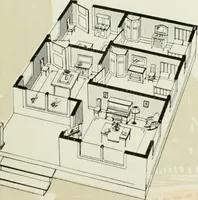 An illustration from Aladdin homes : "built in a day" Catalog no. 32 (1919)