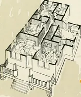 An illustration from Aladdin homes : "built in a day" Catalog no. 32 (1919)