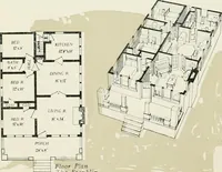 An illustration from Aladdin homes : "built in a day" Catalog no. 32 (1919)