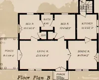 An illustration from Aladdin homes : "built in a day" Catalog no. 32 (1919)