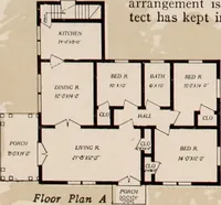 Picture 83 of 221 from Aladdin homes : "built in a day" Catalog no. 32 (1919), leaf 45