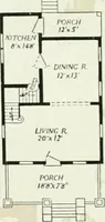 An illustration from Aladdin homes : "built in a day" Catalog no. 32 (1919)