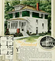 An illustration from Aladdin homes : "built in a day" Catalog no. 32 (1919)