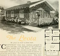 An illustration from Aladdin homes : "built in a day" Catalog no. 32 (1919)