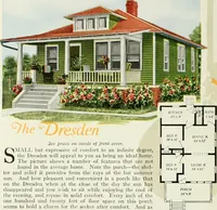 An illustration from Aladdin homes : "built in a day" Catalog no. 32 (1919)